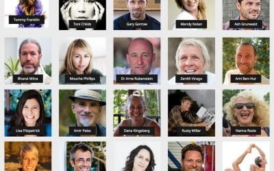 Lights, camera, action at the gratitude bench