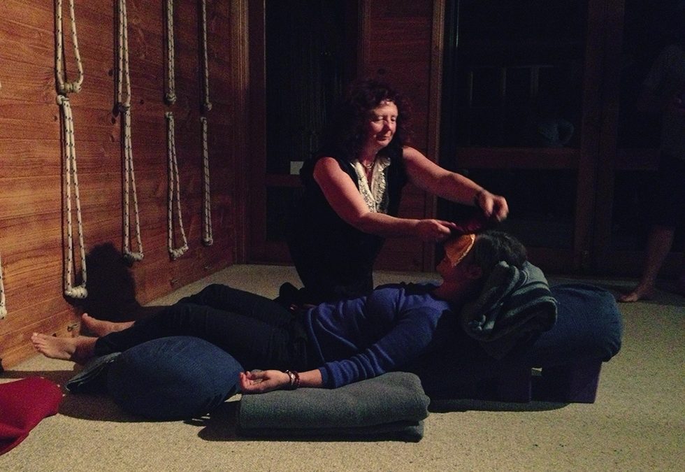 Restorative yoga for mental health