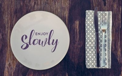 Eat slow, breathe deep, live well